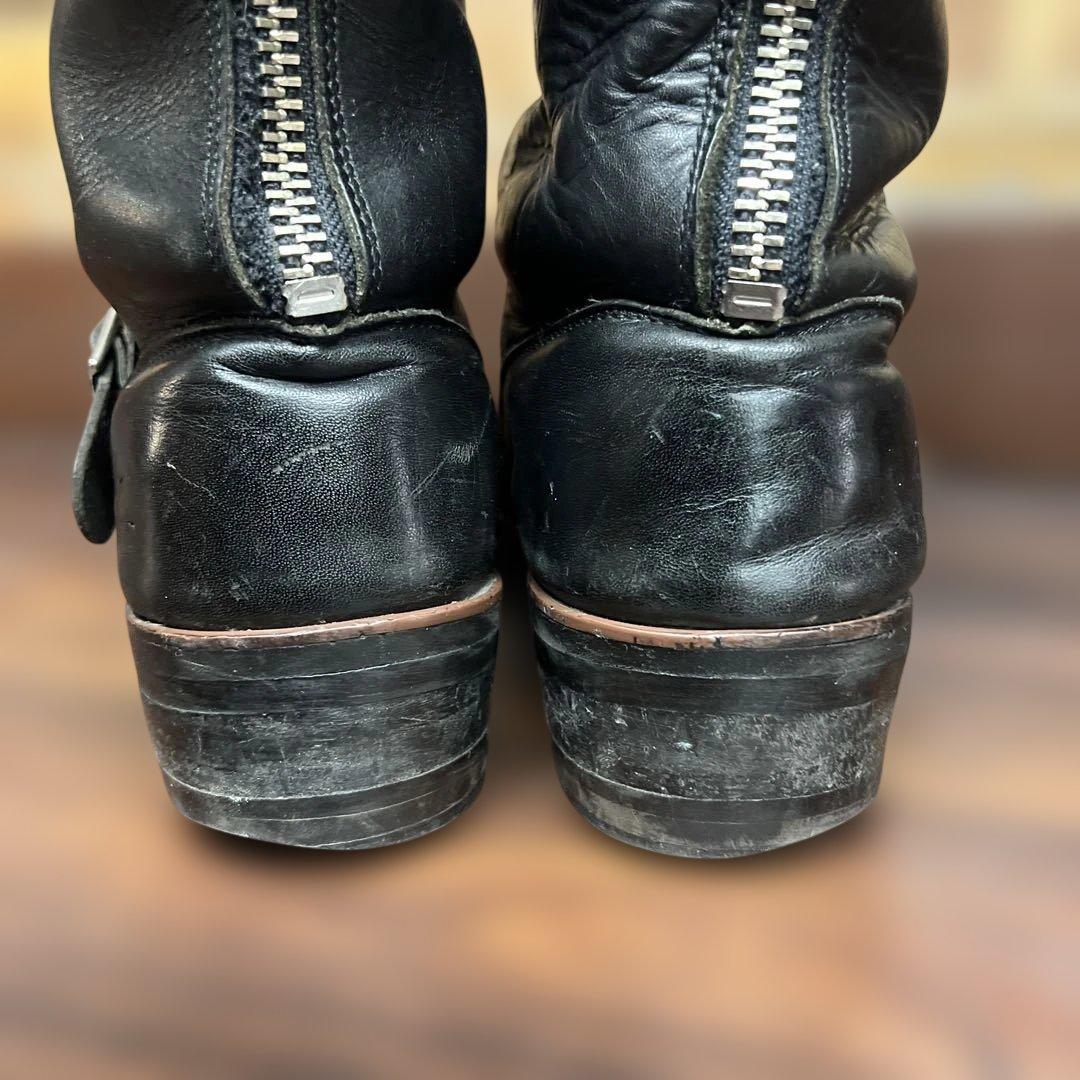 ケ*ジ様 ハーレーダビッドソン ジップアップエンジニアブーツ　91/2