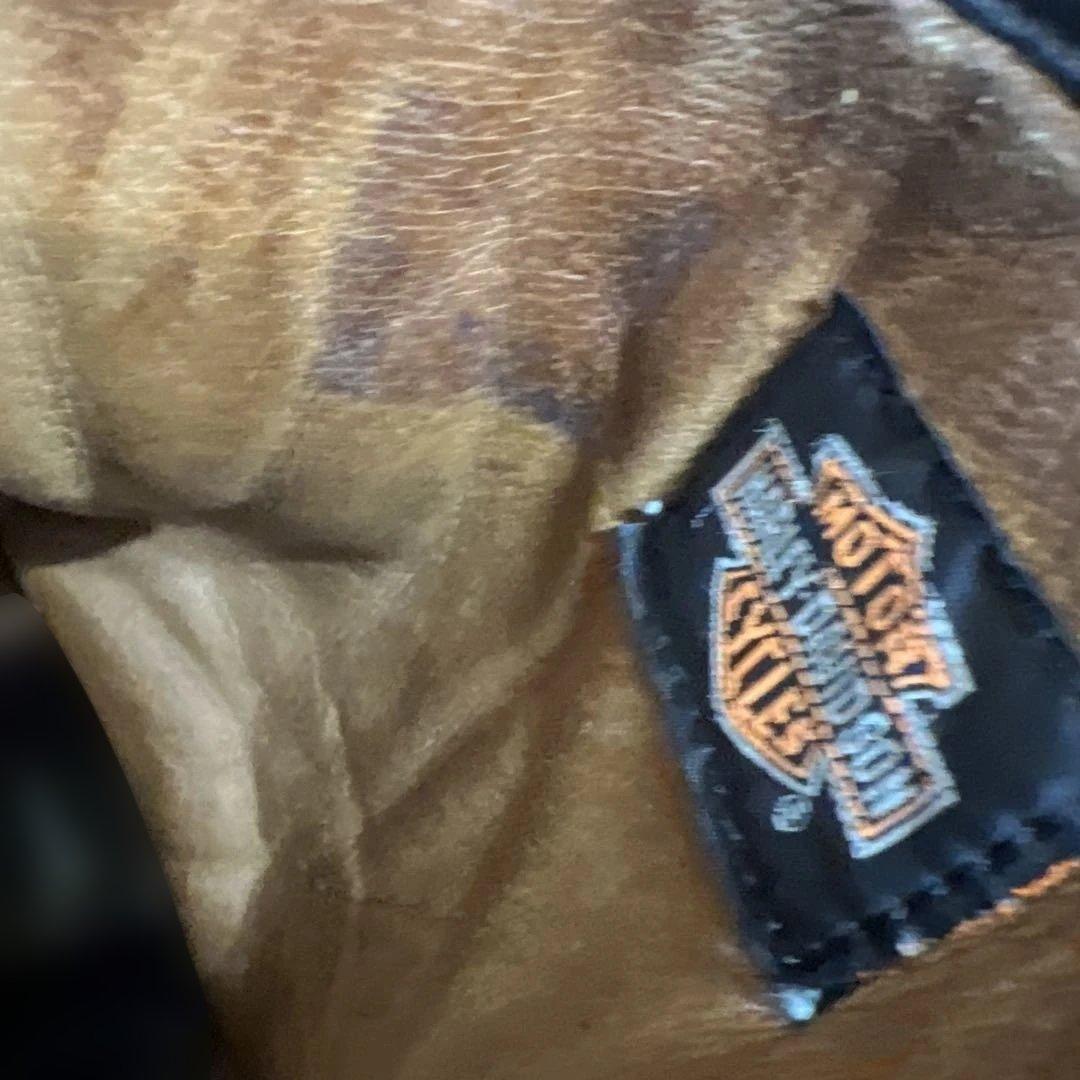 ケ*ジ様 ハーレーダビッドソン ジップアップエンジニアブーツ　91/2