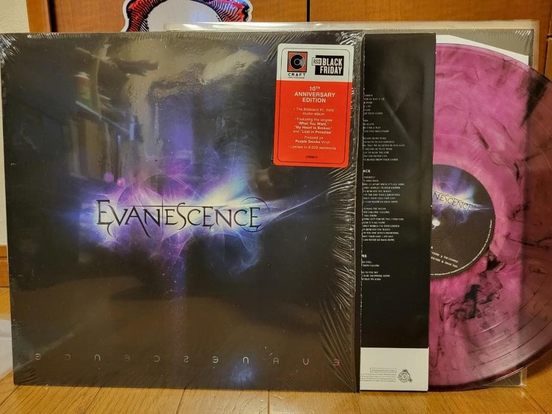 洋楽 Evanescence 10th Anniversary Edition LP