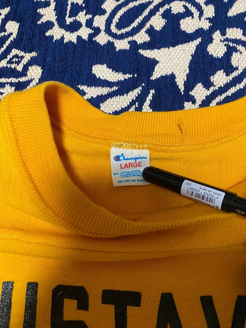 80s Champion フットボールT ビンテージ ヴィンテージ レアカラー