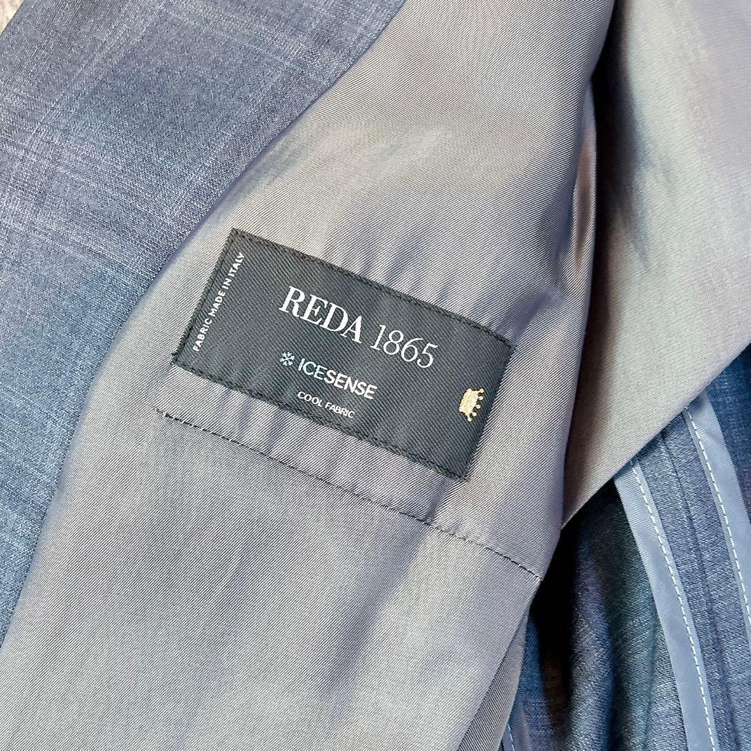 【美品】ザスーツカンパニー　スカートスーツ　REDA チェック