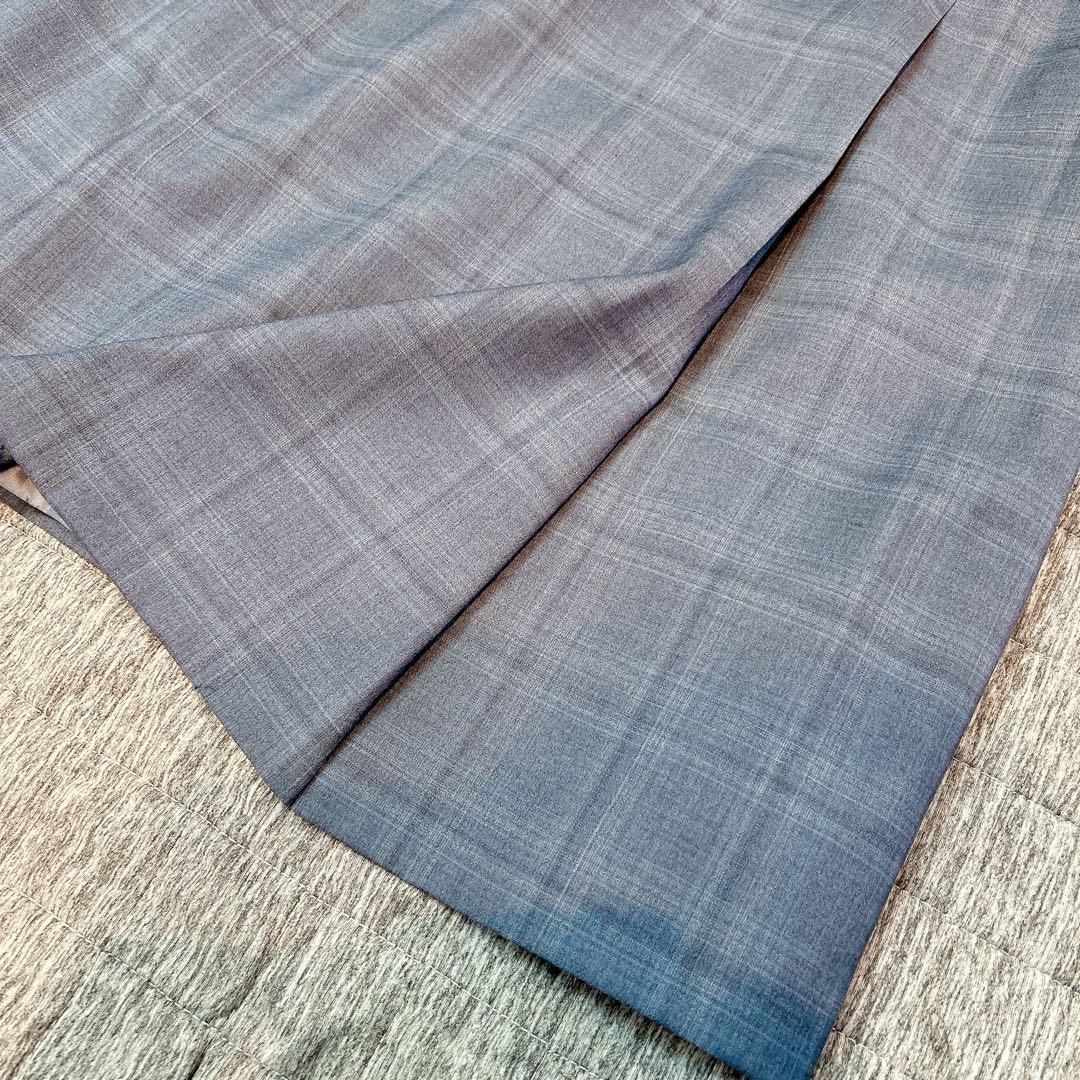 【美品】ザスーツカンパニー　スカートスーツ　REDA チェック