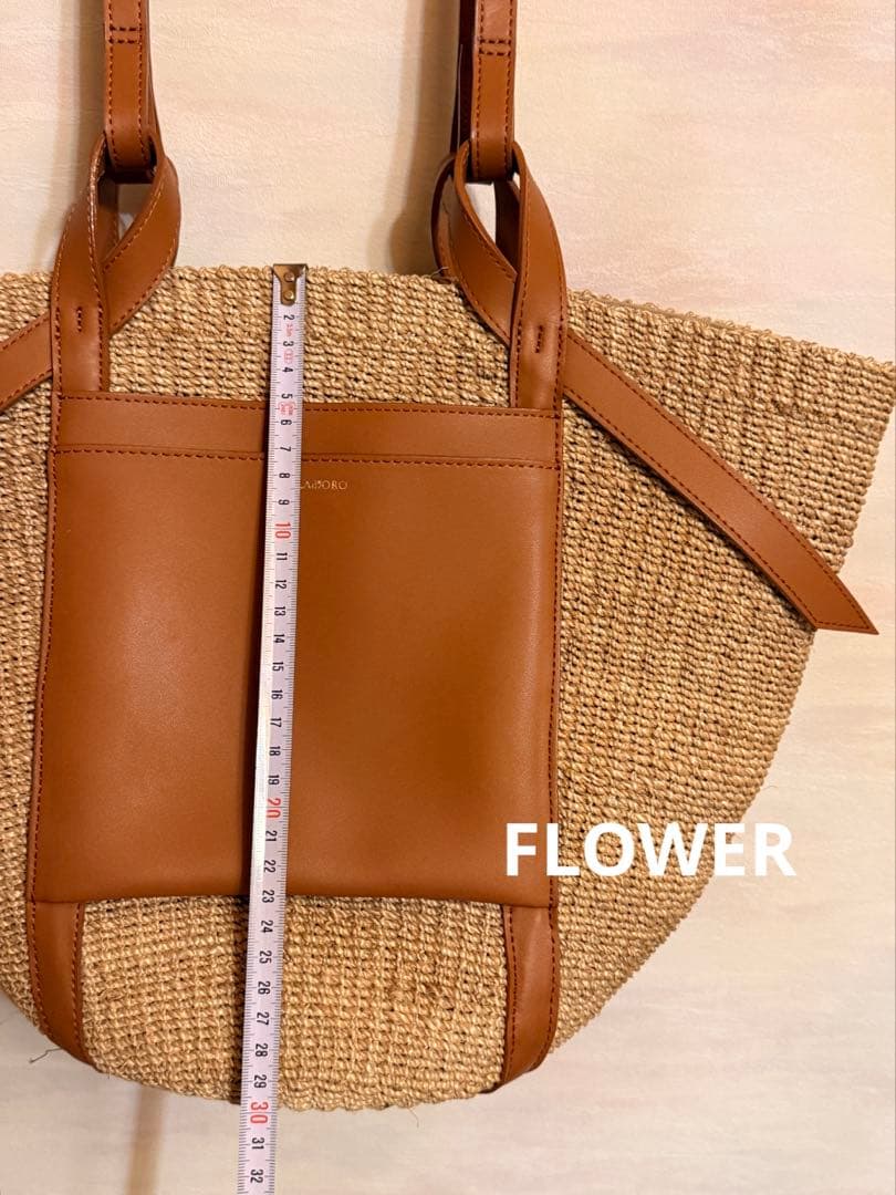 【美品】VIOLAd'ORO / MIROファインアバカショルダーバッグ