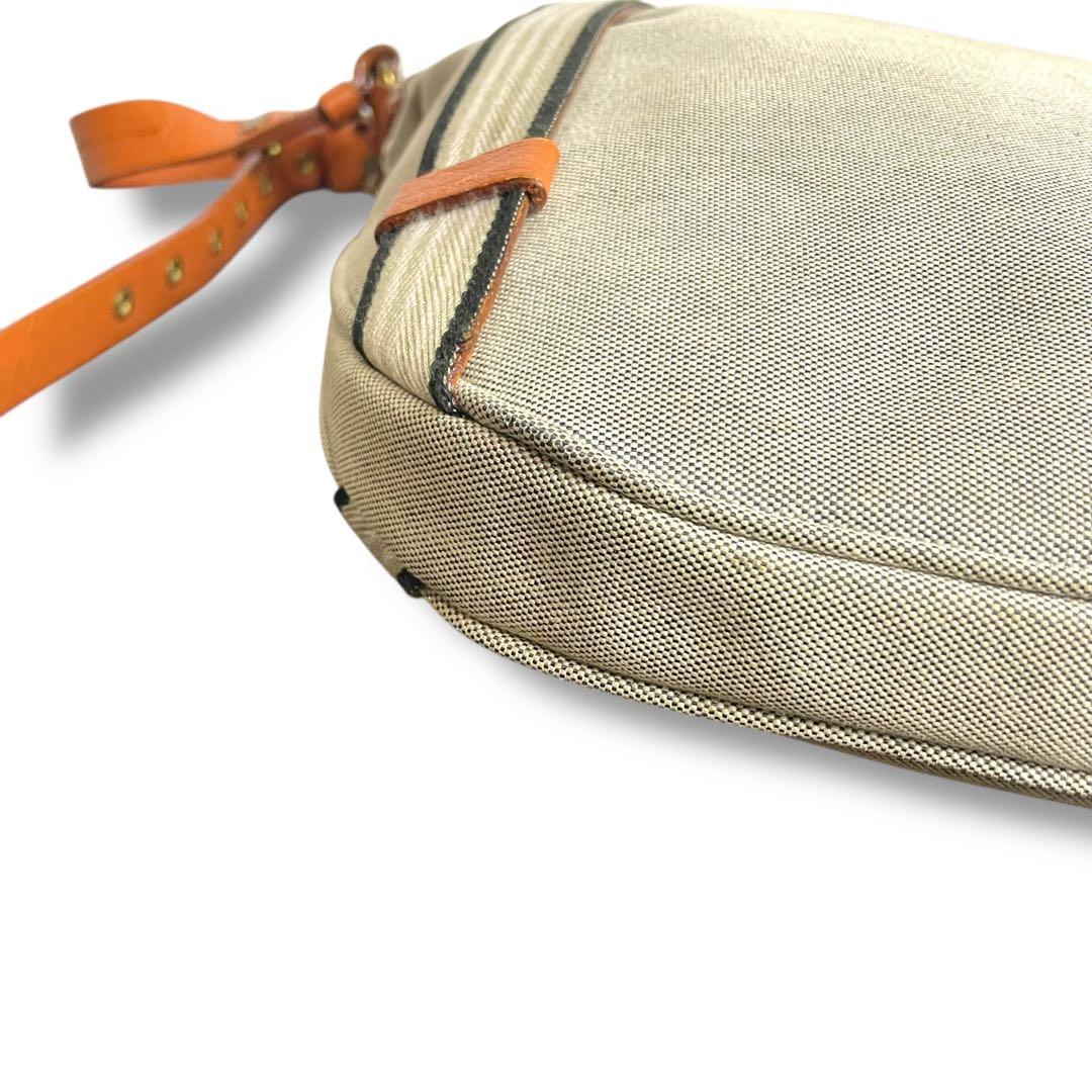 BURBERRY バーバリー　キャンバス　ショルダーバッグ　ホースロゴ