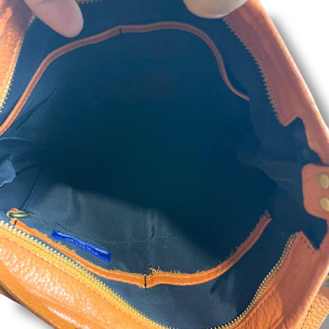 BURBERRY バーバリー　キャンバス　ショルダーバッグ　ホースロゴ