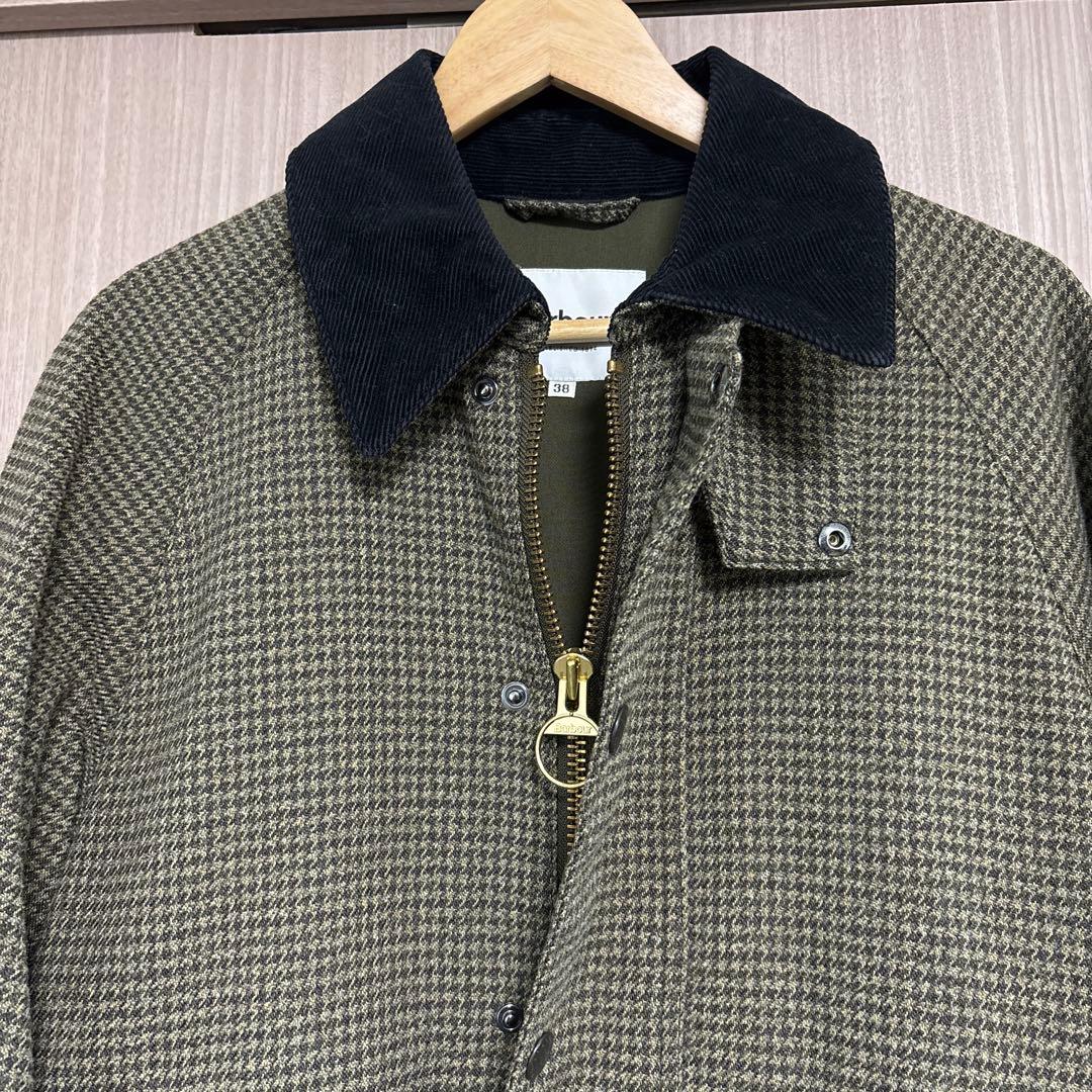 Barbour BEAUFORT チェック柄ジャケット 38