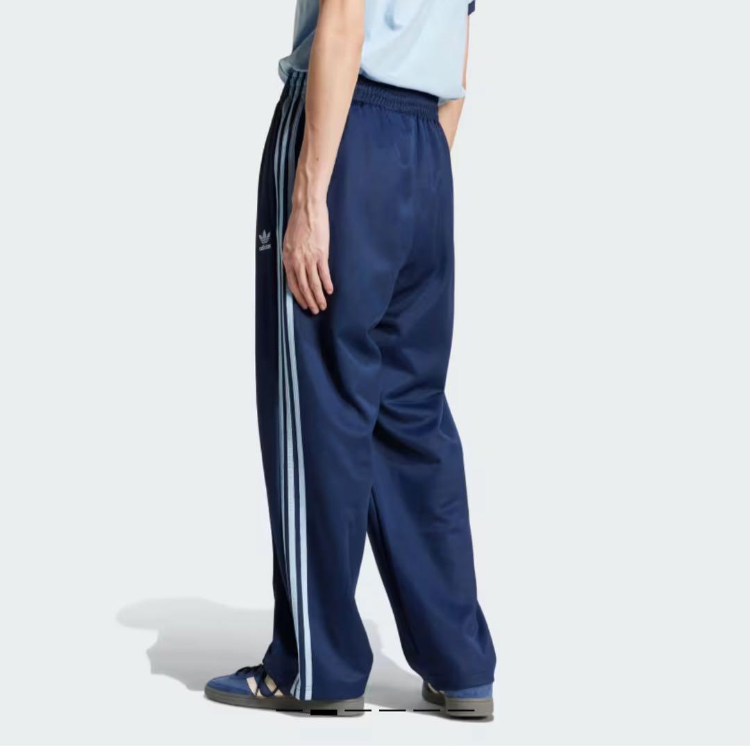 アディカラー バギーフィット ファイヤーバードトラックパンツ　Mサイズ ネイビー