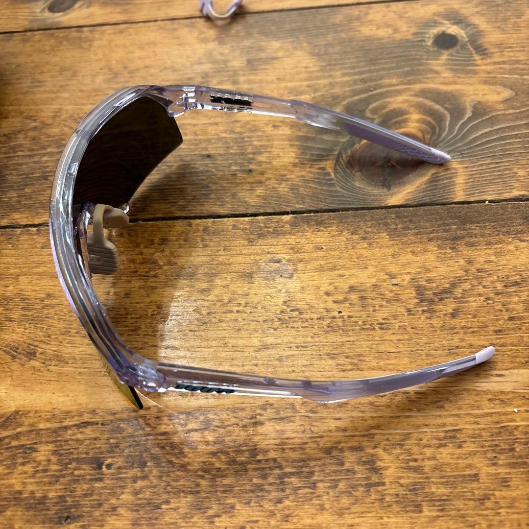 100% S3 クリア ラベンダー ワンハンドレッド サングラス