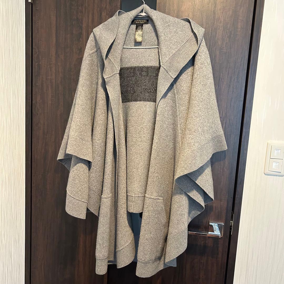 バーバリー BURBERRY London England ポンチョ フード