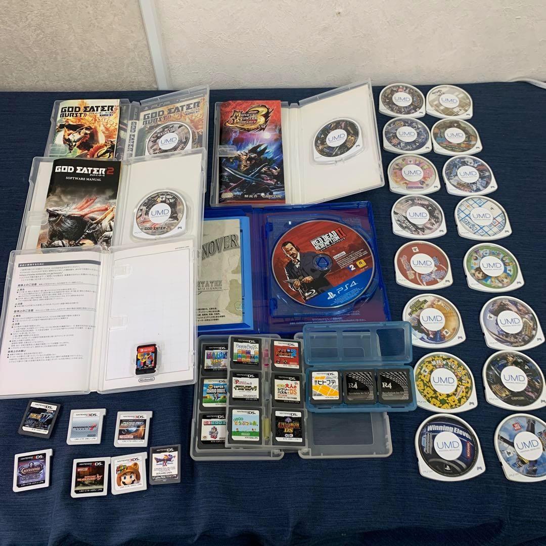 Nintendo スイッチ 3DS PS4 PSP ソフトまとめ売り