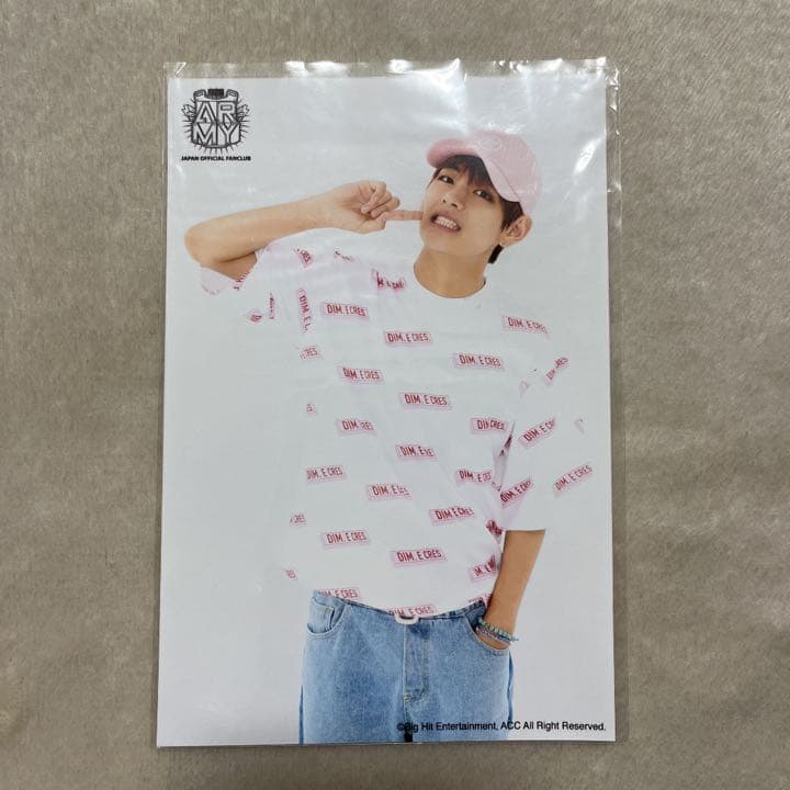 BTS FC継続特典　会場限定　生写真　フォト　V テヒョン