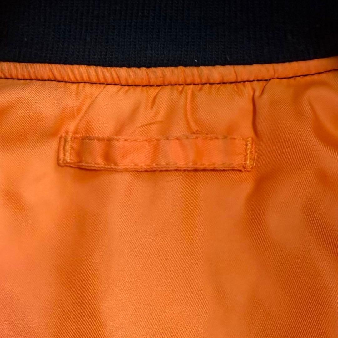 アルファma1 ジャケット フライトジャケット ブラック M