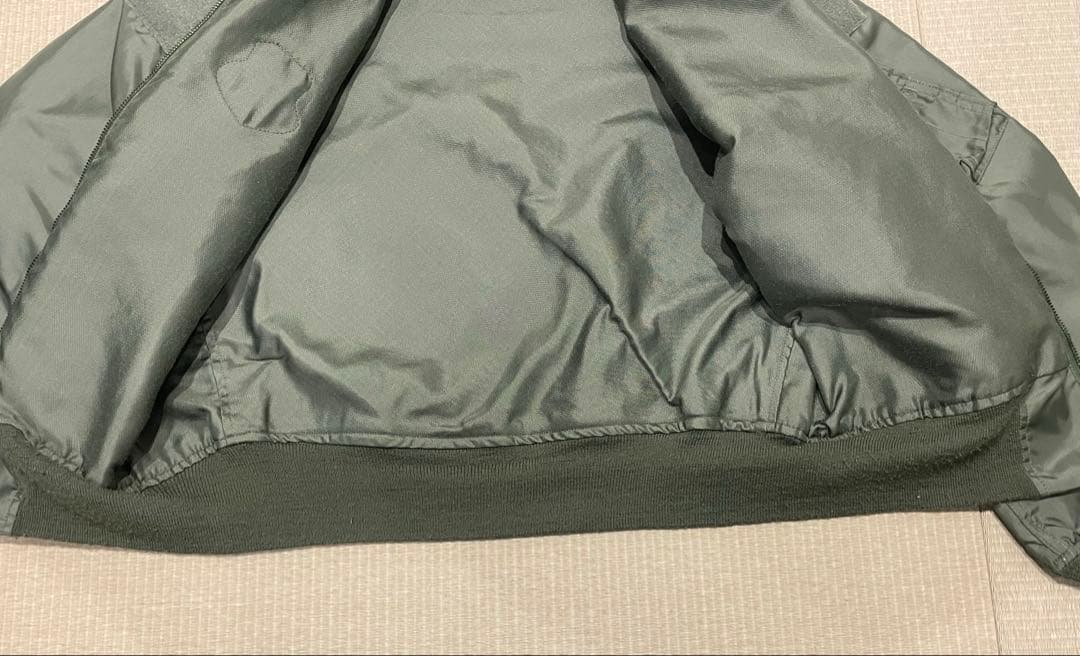 米空軍本物CWU-36Pフライトジャケット09年Mサイズ太平洋空軍大尉キャプテン