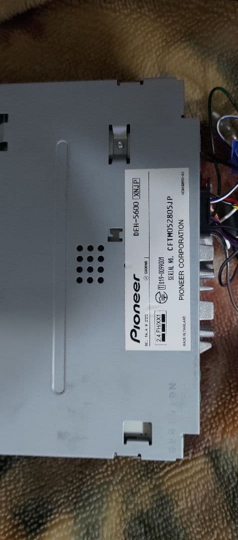 Pioneer カーオーディオ DEH-5600 1DIN カロッツェリア