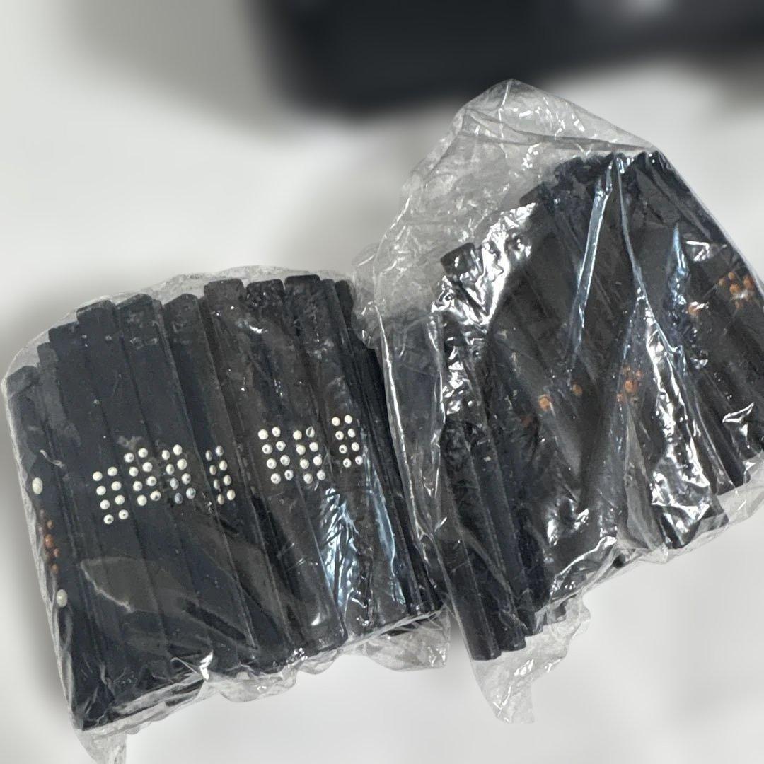 高級重量麻雀牌「般若」オールブラック　ダイヤ牌