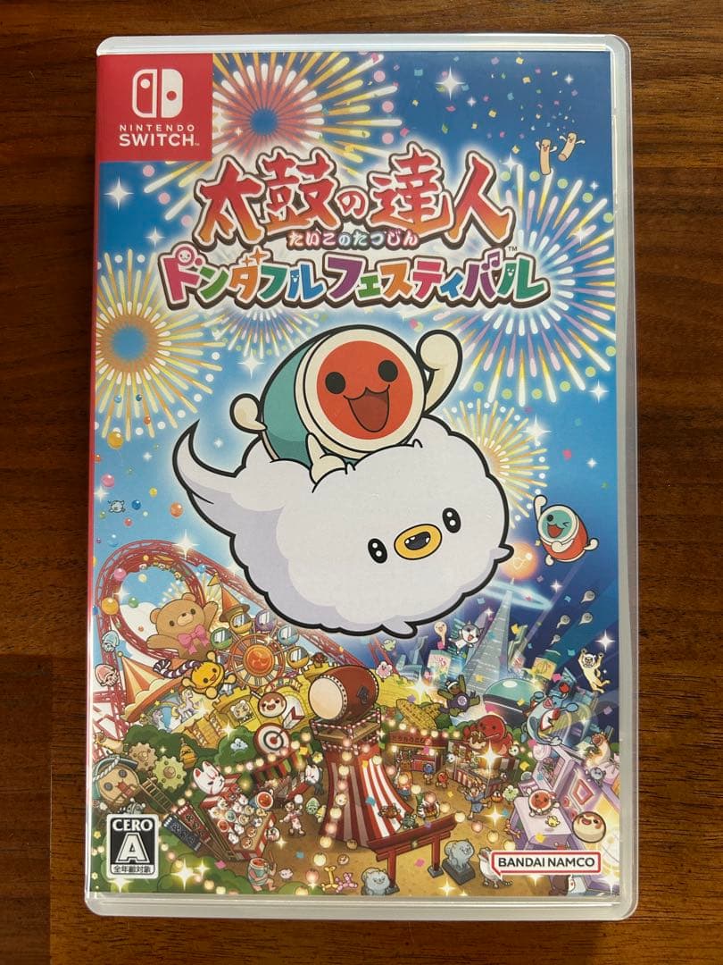 Switch 太鼓の達人 ドンダフルフェスティバル 太鼓とバチセット