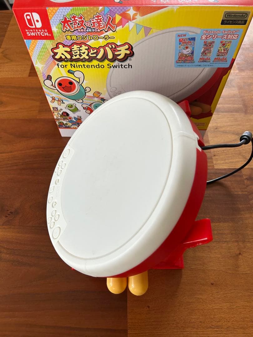 Switch 太鼓の達人 ドンダフルフェスティバル 太鼓とバチセット