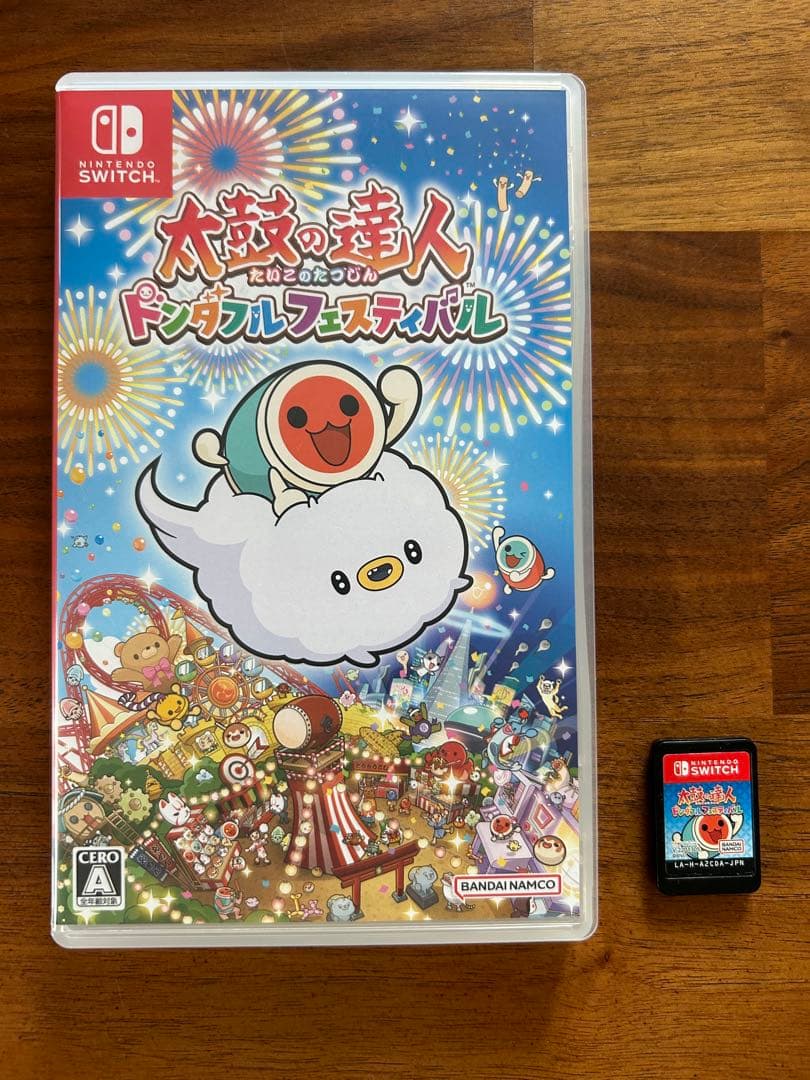 Switch 太鼓の達人 ドンダフルフェスティバル 太鼓とバチセット