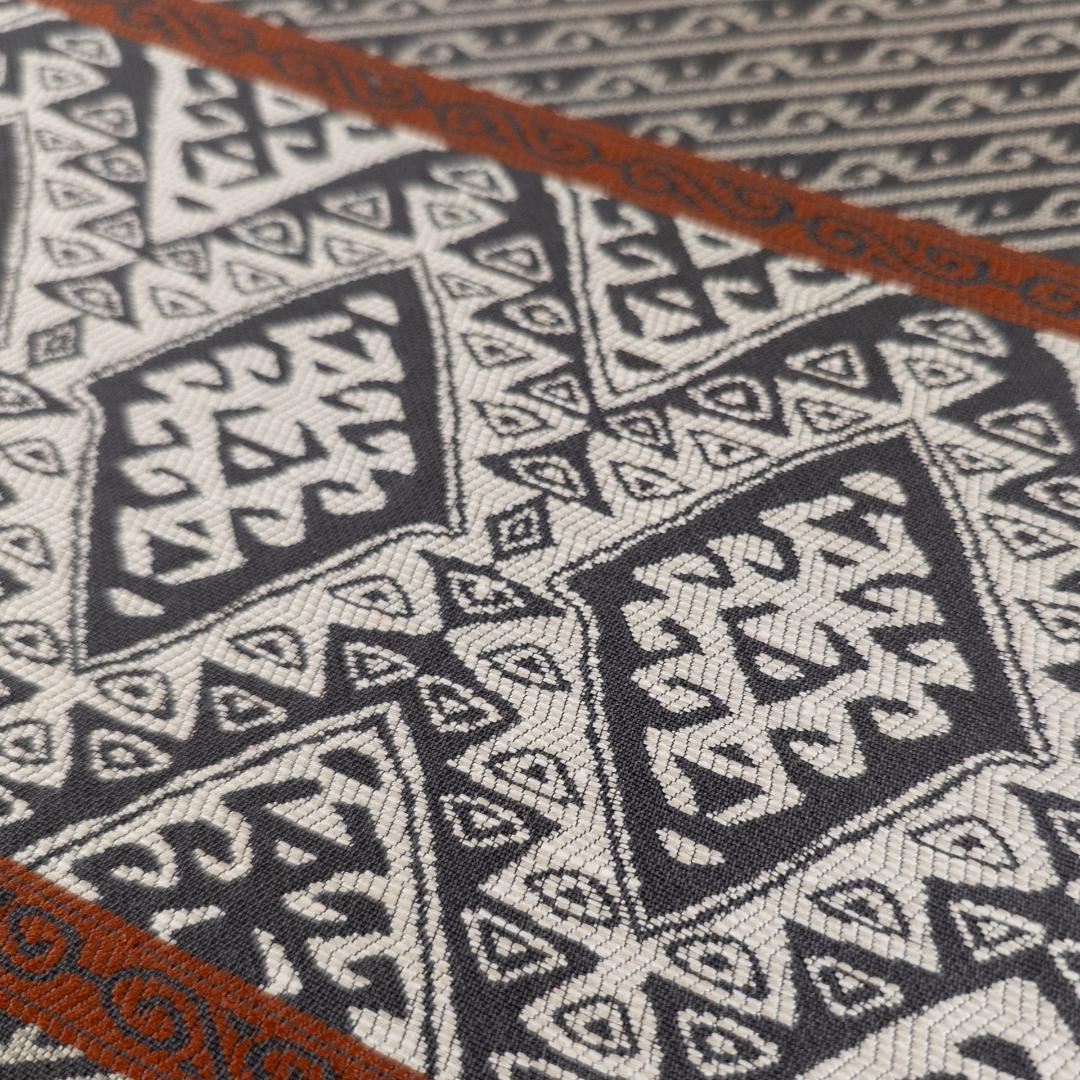 Morocco R7SK1383 袋帯 洒落袋帯 コプト 幾何文様 六通柄