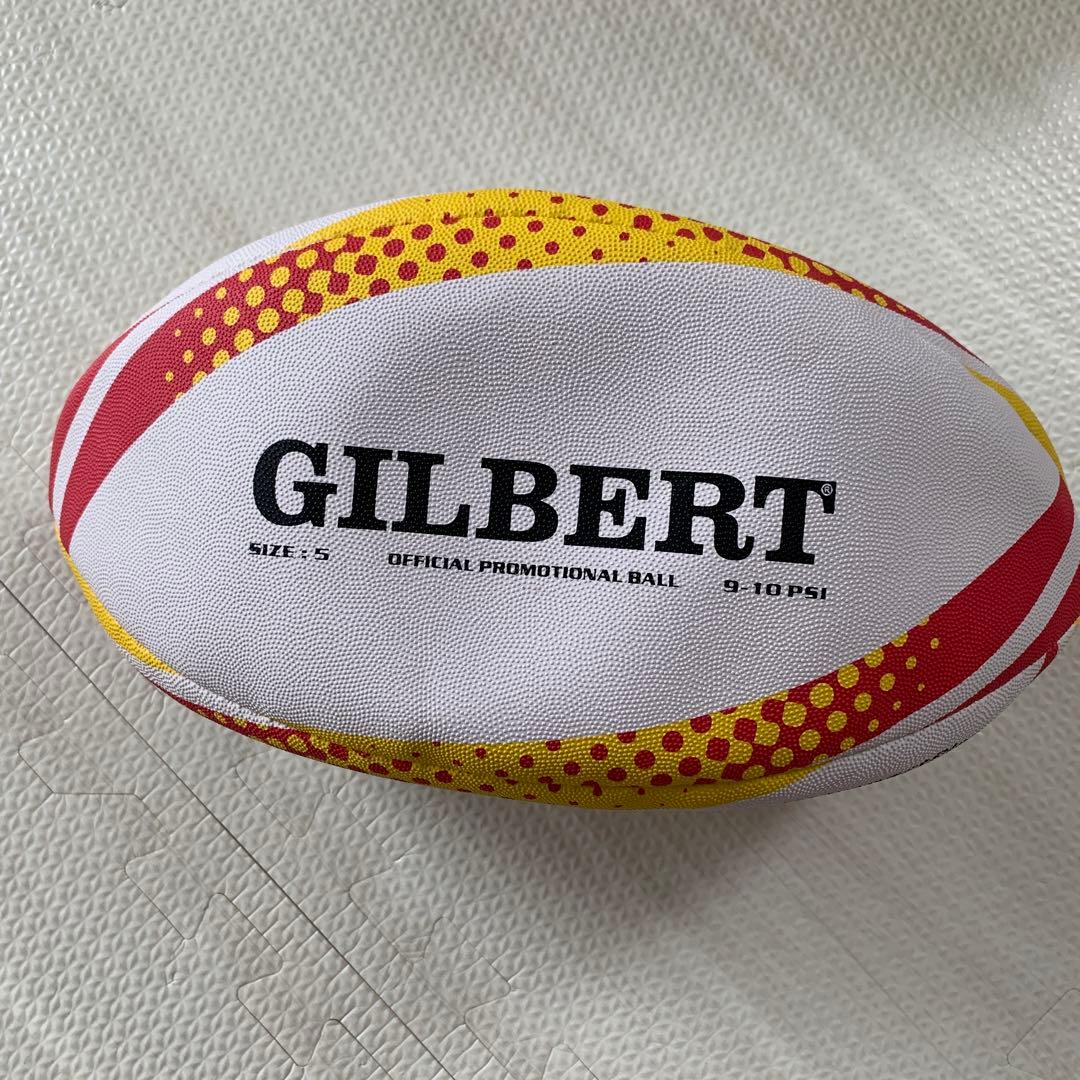 DHL ラグビーボール　GILBERT
