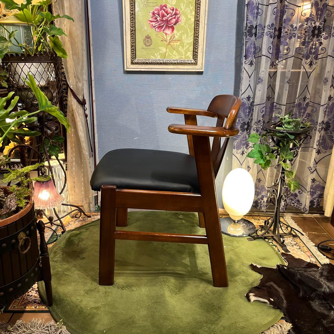 まきまきミッドセンチュリー　ヴィンテージ 80’s ショートアームチェア