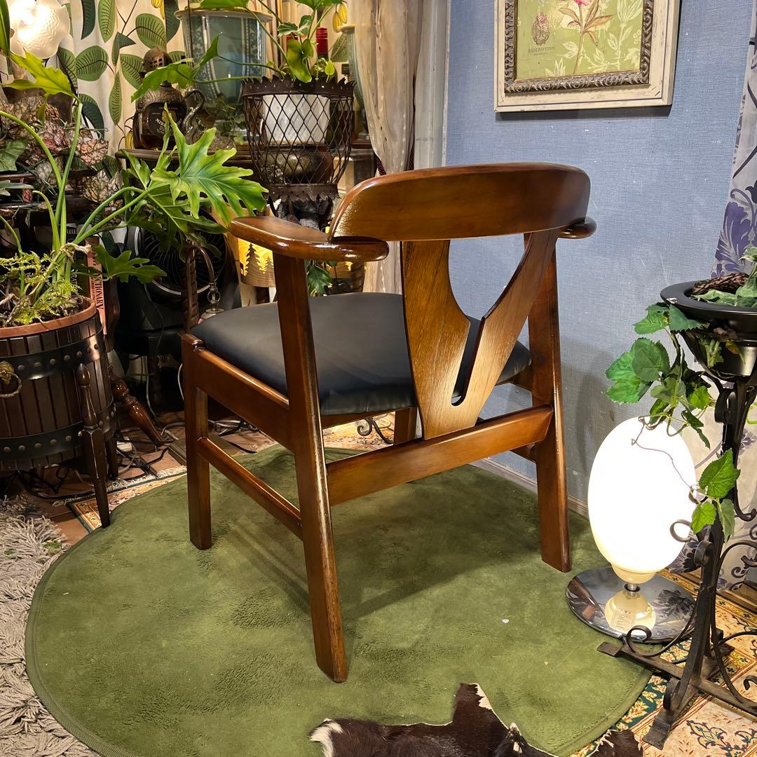 まきまきミッドセンチュリー　ヴィンテージ 80’s ショートアームチェア