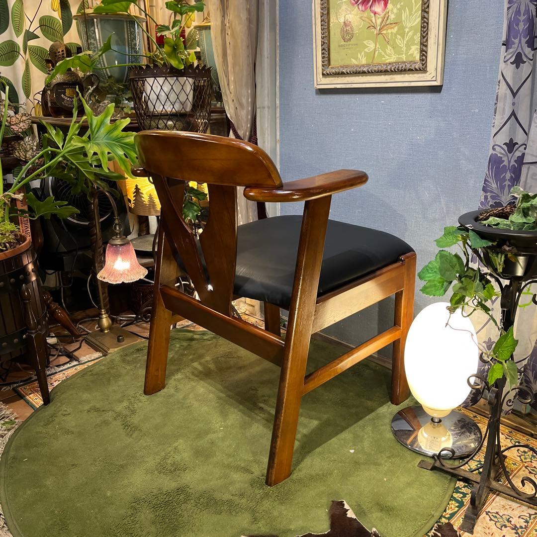 まきまきミッドセンチュリー　ヴィンテージ 80’s ショートアームチェア