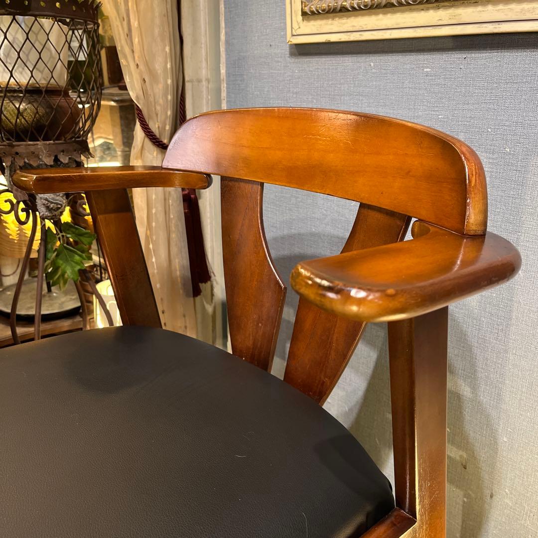 まきまきミッドセンチュリー　ヴィンテージ 80’s ショートアームチェア