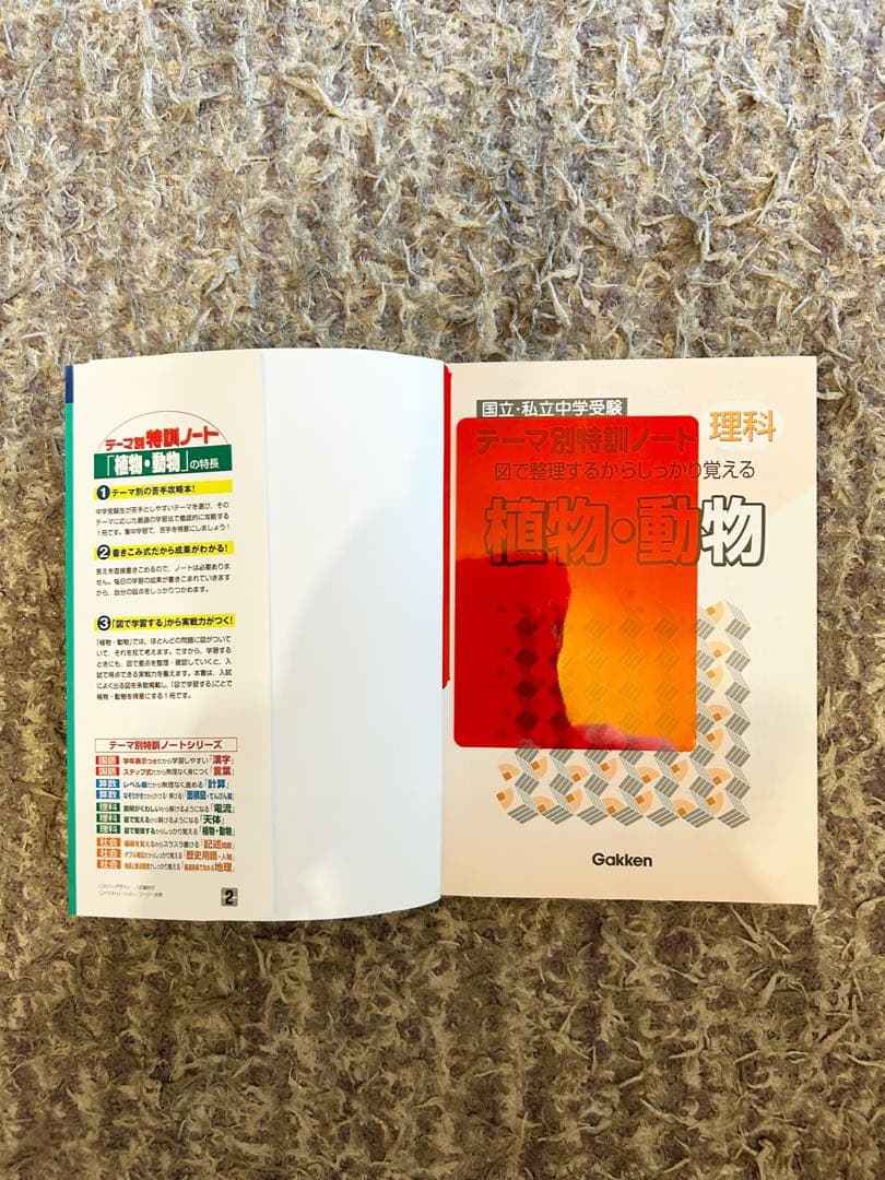 【絶版・レア・未使用品】 テーマ別特訓ノート 理科 3冊セット