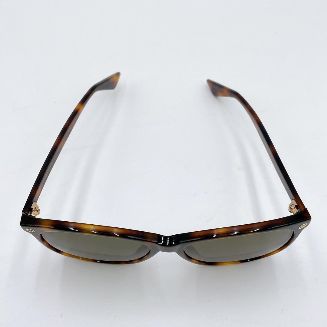 美品 GUCCI サングラス ウェリントン ビー インターロッキングm505