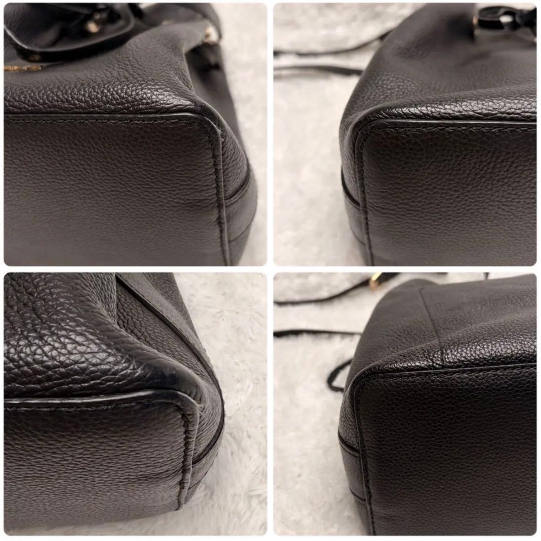 美品✨FURLA 2wayバック　ショルダーバッグ コスタンザ　ブラック