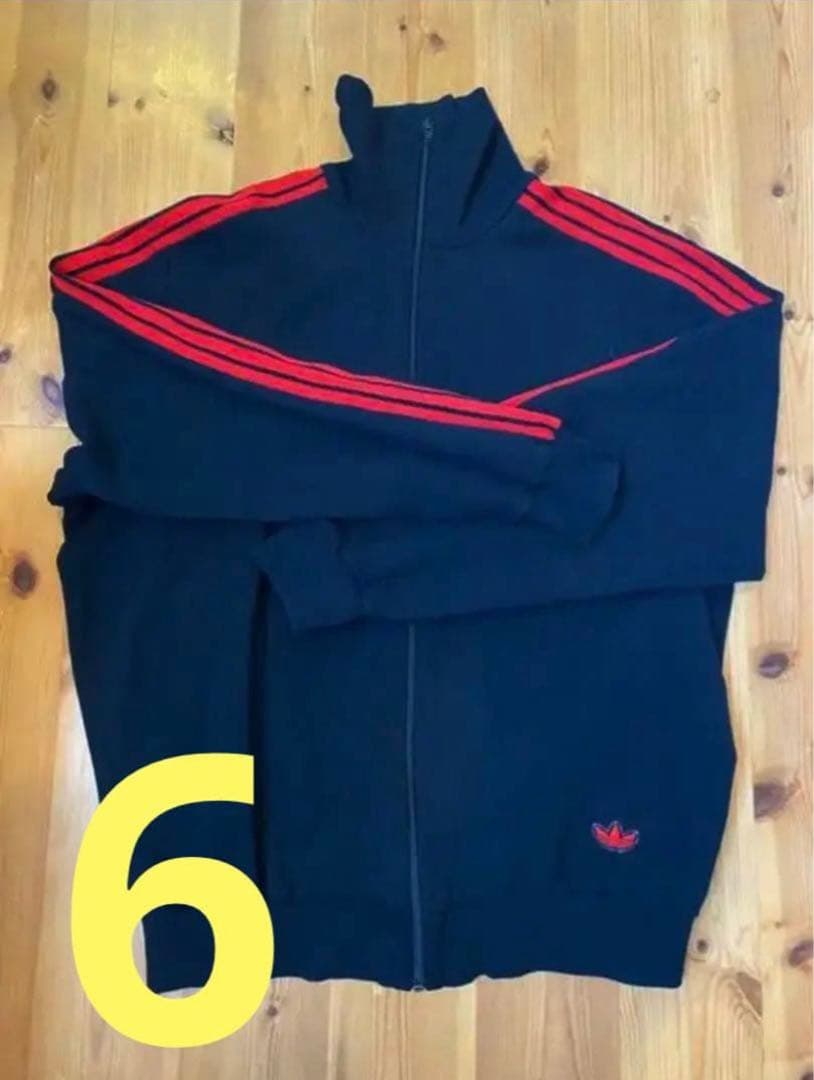 adidas 70's 西ドイツ製 トラックジャケット 小松菜奈着用モデル