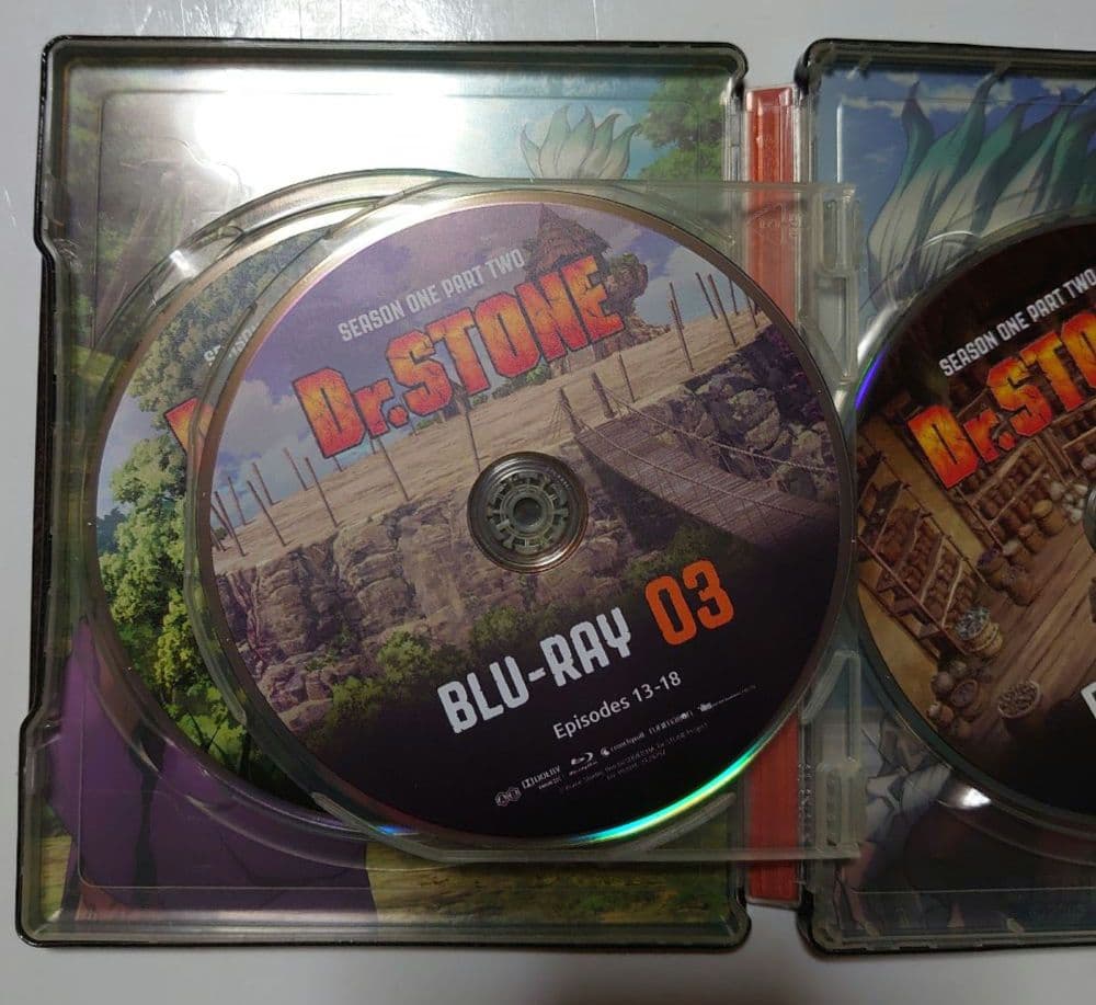 Dr.STONE ドクターストーン シーズン1 限定スチールブック シーズン2