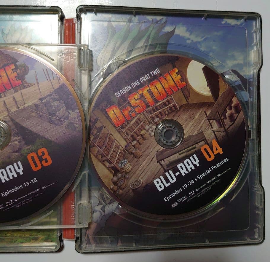 Dr.STONE ドクターストーン シーズン1 限定スチールブック シーズン2