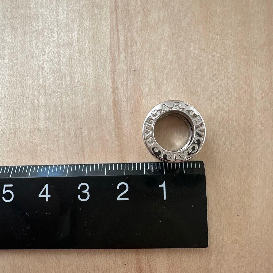 ブルガリ　ペンダントトップ　ビーゼロワン　B-zero1 K18WG ネックレス