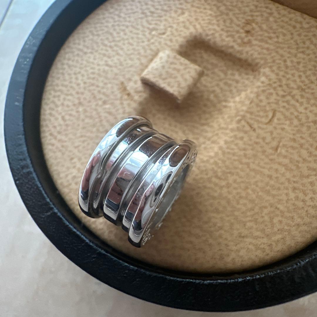 ブルガリ　ペンダントトップ　ビーゼロワン　B-zero1 K18WG ネックレス