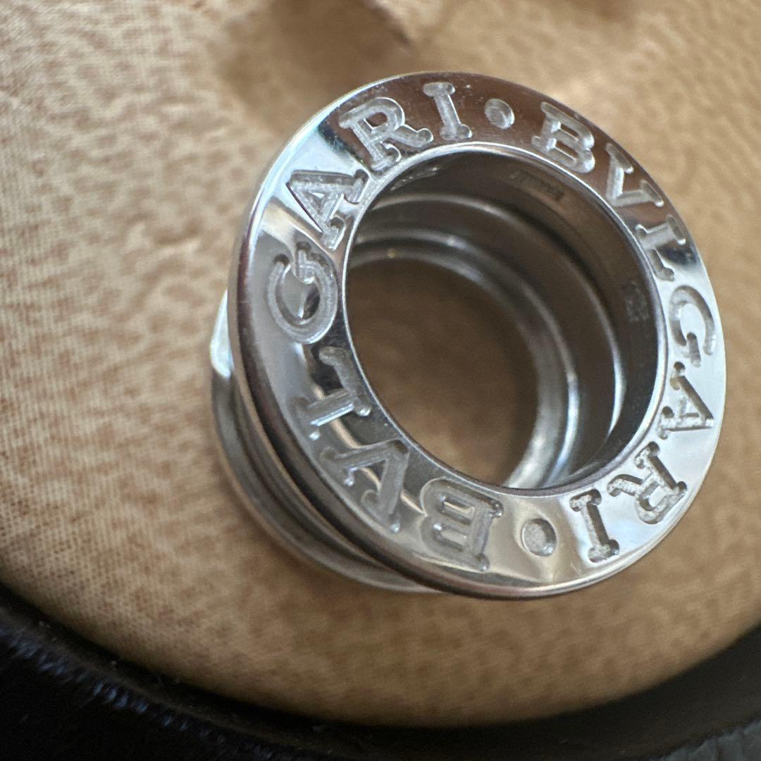 ブルガリ　ペンダントトップ　ビーゼロワン　B-zero1 K18WG ネックレス