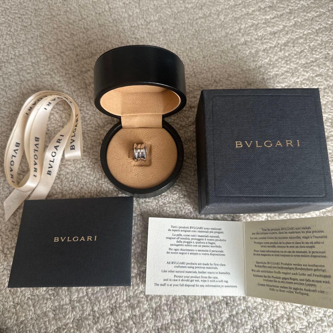 ブルガリ　ペンダントトップ　ビーゼロワン　B-zero1 K18WG ネックレス