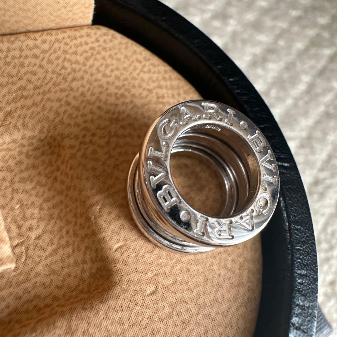 ブルガリ　ペンダントトップ　ビーゼロワン　B-zero1 K18WG ネックレス