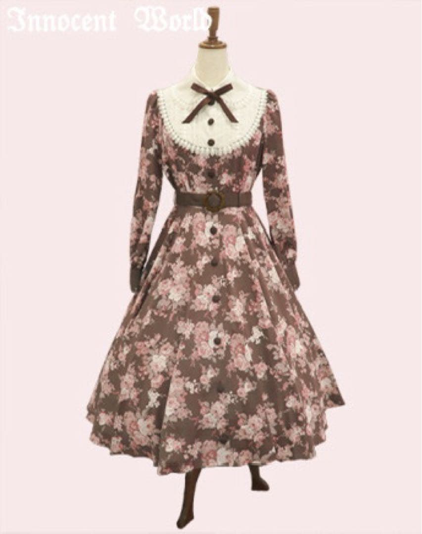 InnocentWorld オリビアローズ　フレアワンピース