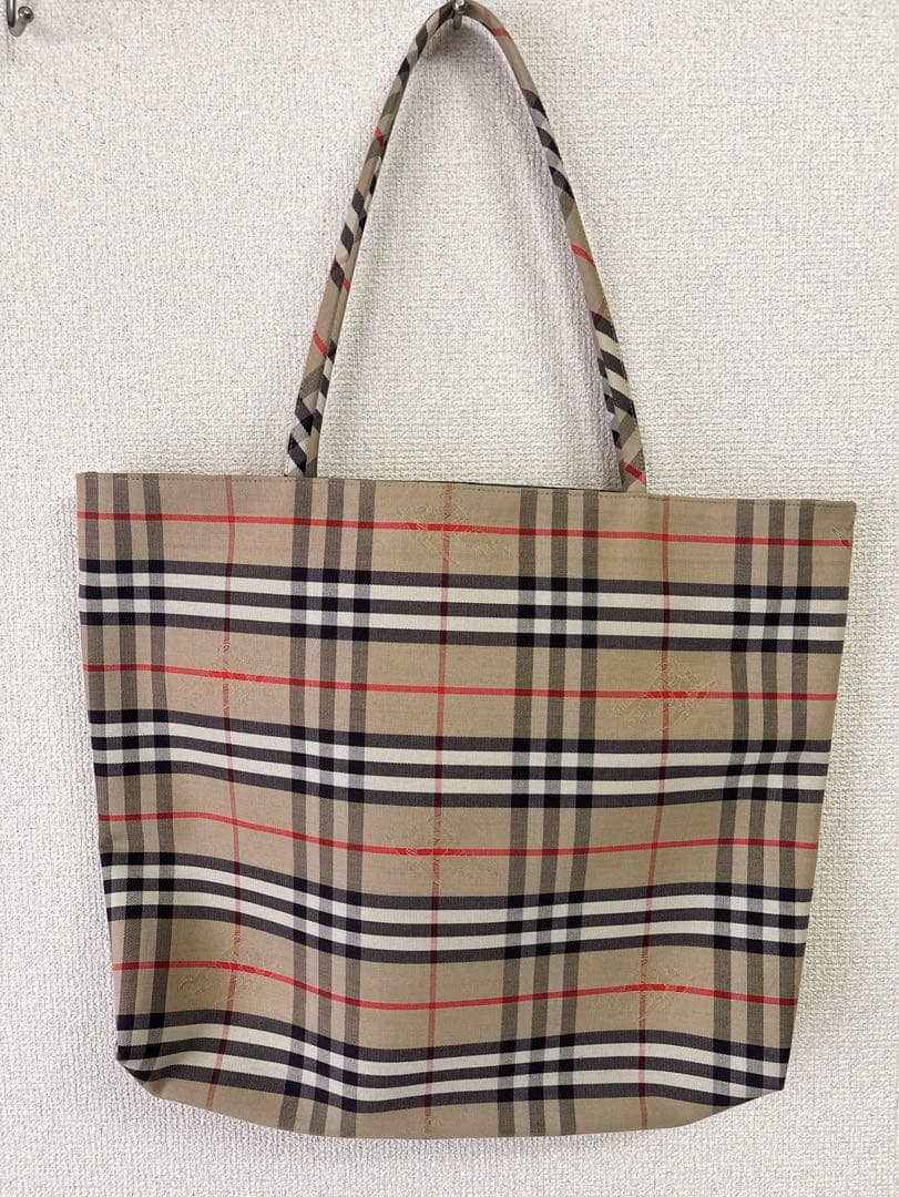 Burberry チェック柄 トートバッグ　バーバリー