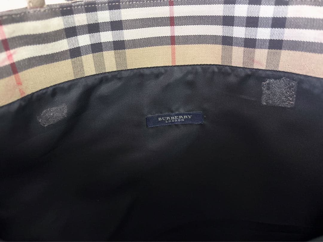 Burberry チェック柄 トートバッグ　バーバリー