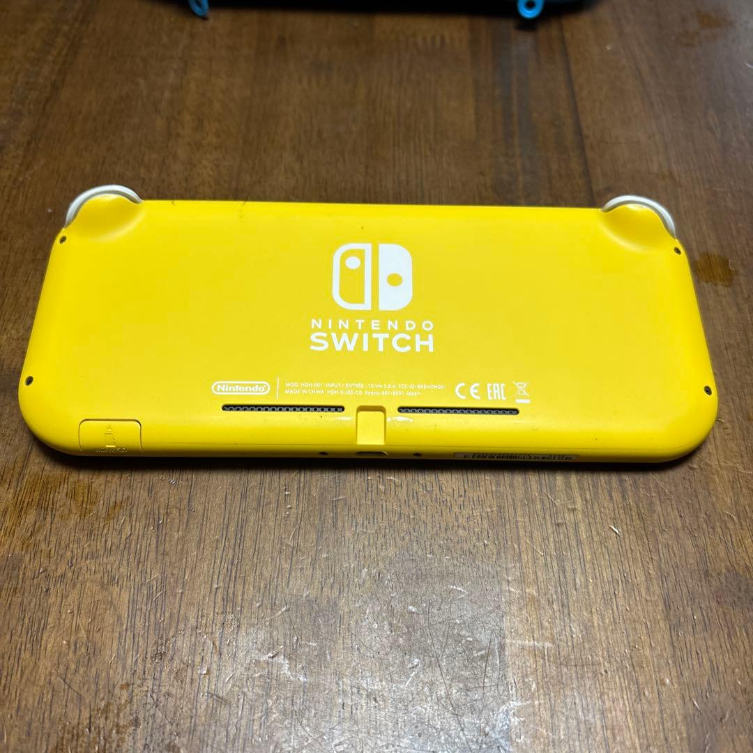 Nintendo Switch Lite イエロー ケース付き　ジャンク