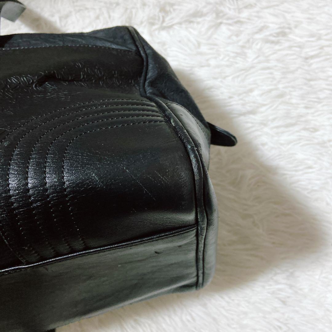 希少⭐️ LOEWE ロエベ　ボストンバッグ　アナグラム　総柄　肩掛け　大容量