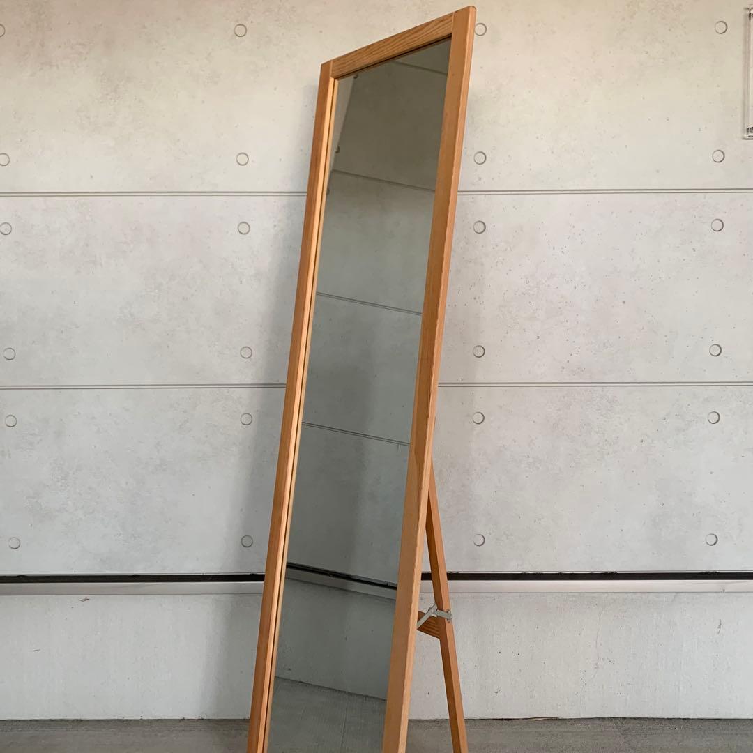 MUJI 無印良品 スタンドミラー 全身鏡 鏡