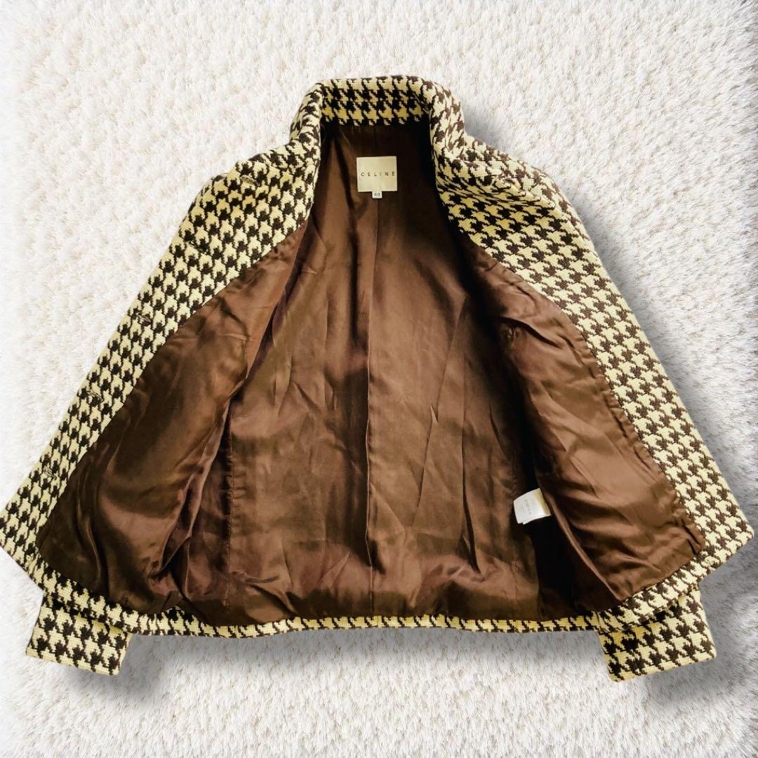 【美品】CELINE 千鳥柄 セットアップ