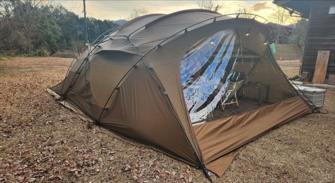 【希少】beetle16 大型シェルターテント 延長テント付き