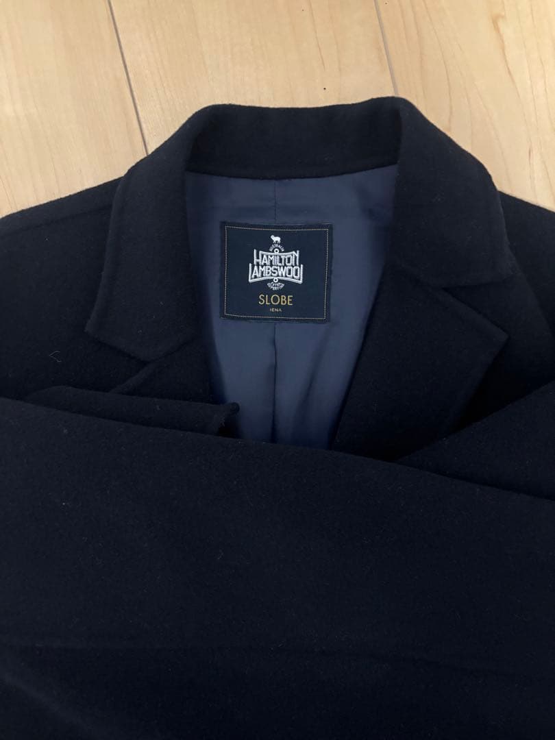 miyu様　HAMILTONダブルフェイスロングチェスターコート