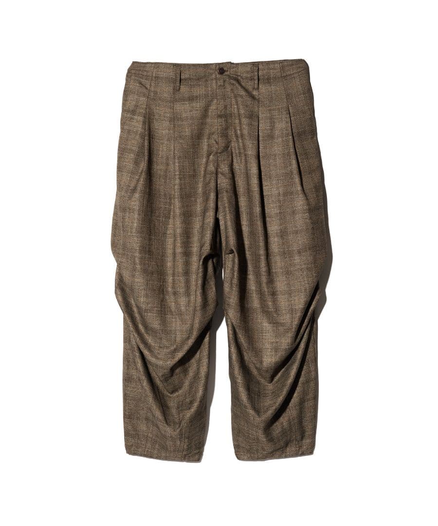 glamb　Glen Check Tuck Pants