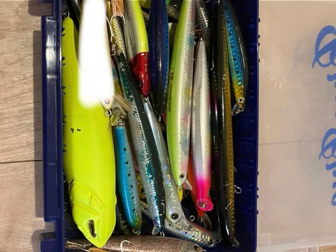 MY シーバスルアー　まとめ 50個以上セット　ブルーブルーボックス　アイマなど